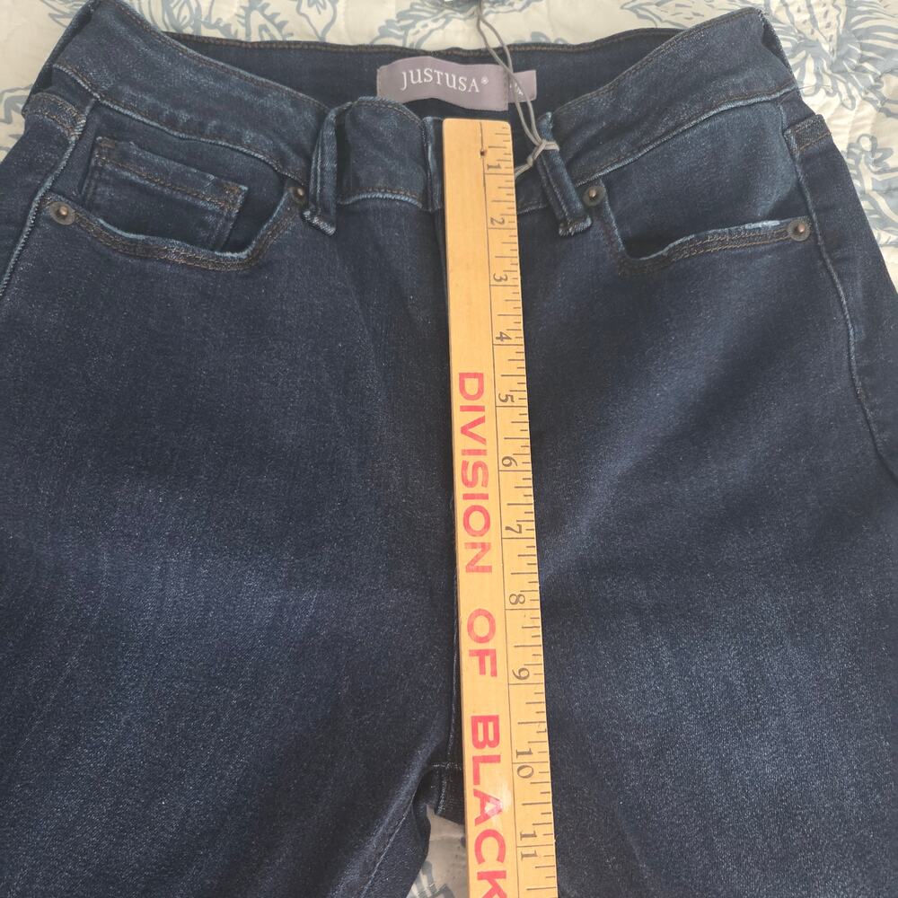 NWT Just USA Melody High Rise Skinny Jeans Sz 4 - Picture 5 of 11